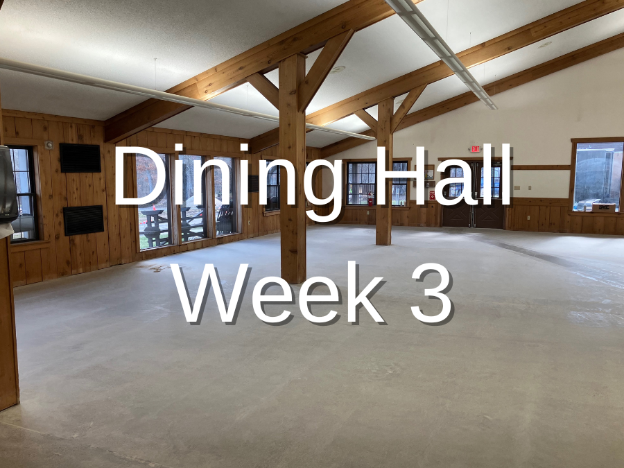 Dining Hall Update #3